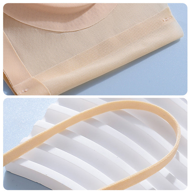 Sommer sømløs Ultra-Tynn Plus Size Ice Silk Comfort BH