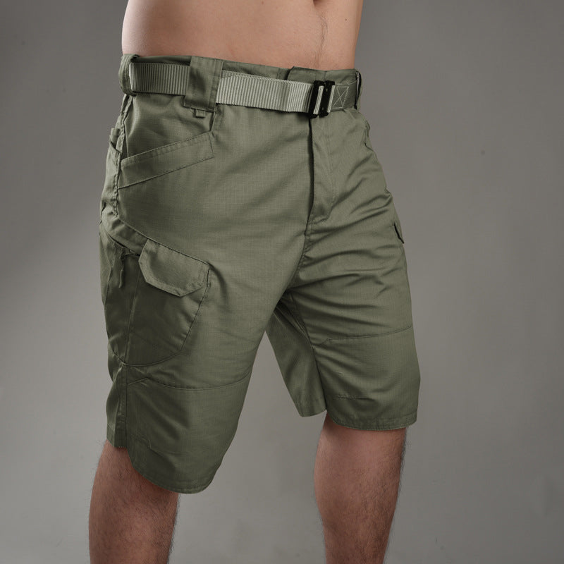 Ensfarget taktisk shorts (Forhåndssalgsperioden for dette produktet er en uke)