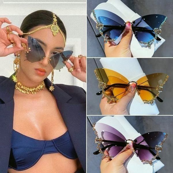 Diamond Butterfly solbriller