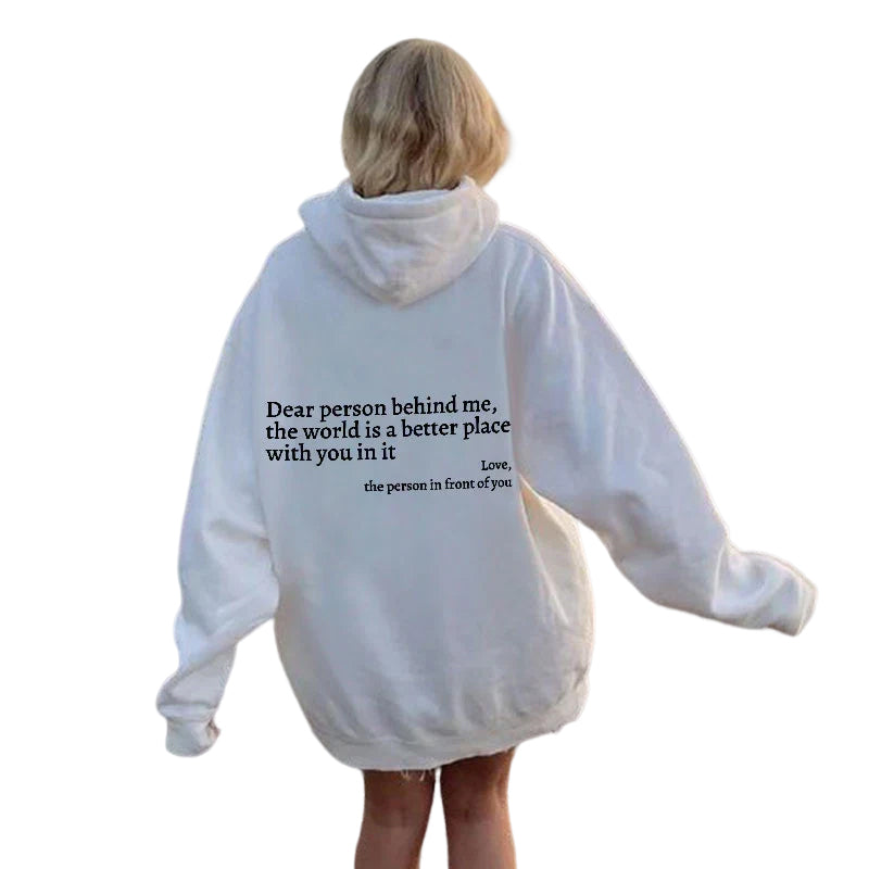 'Kjære person bak meg'-genser