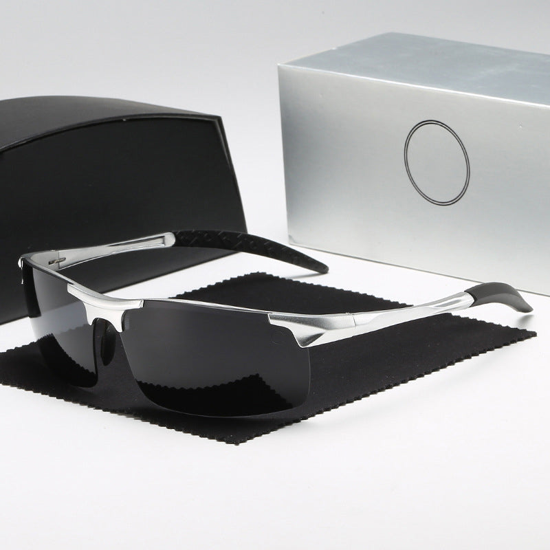 Photochromic solbriller for menn med antirefleks polarisert linse