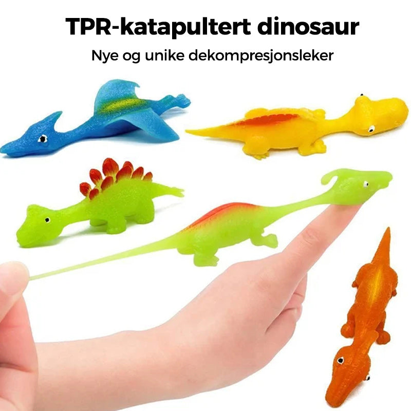 Slingshot Dinosaur Finger Leker (10 stk)
