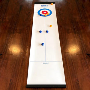 Curlingspill på bord