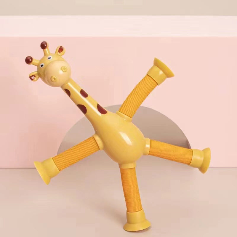 Teleskopisk sugekopp giraffleketøy